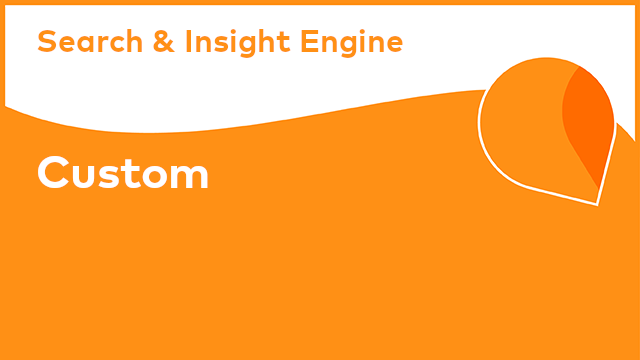Alfresco Search and Insight Engine: Custom (Tutorial)