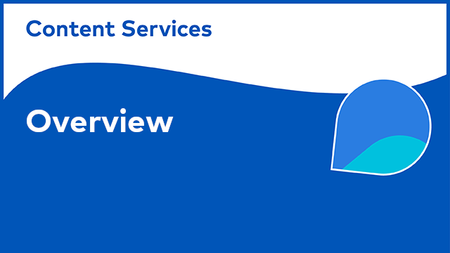 Alfresco Content Services: Overview