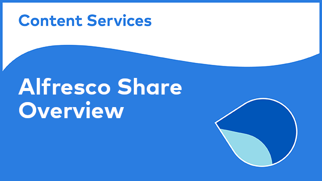 Alfresco Share: Overview