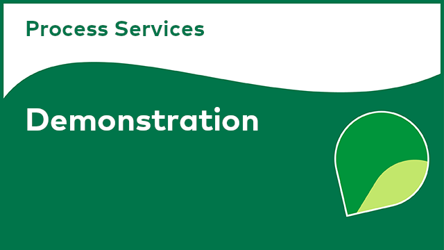 Process Services: Demonstration