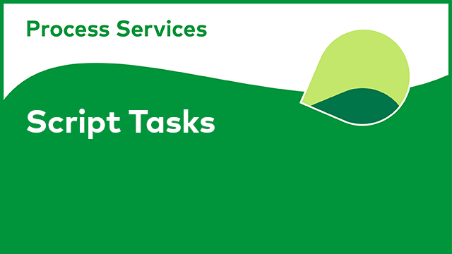 APS Development: Script Tasks