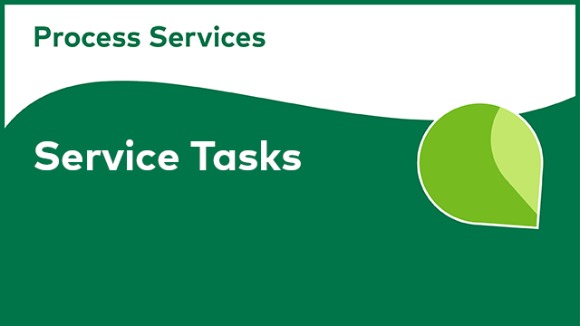 APS Development: Service Tasks