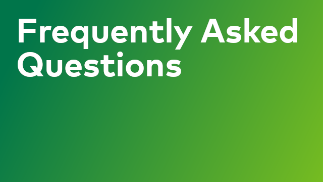 Frequently Asked Questions