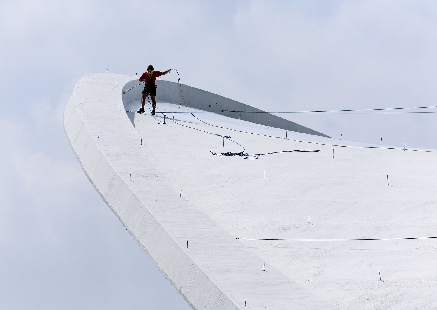 液体膜申请屋顶防水