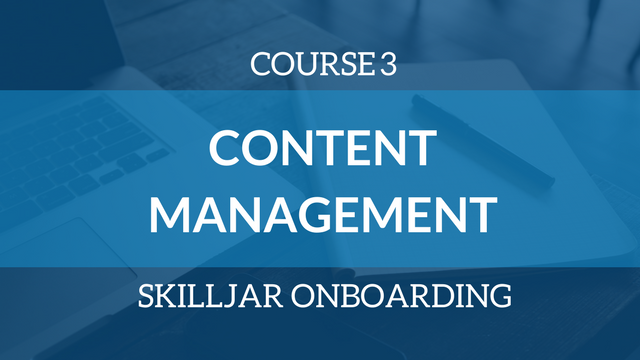 Content Management