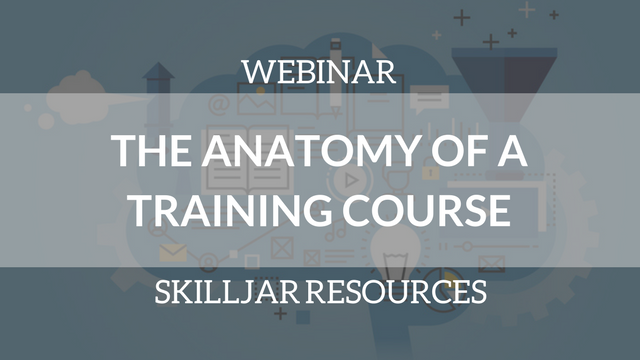 Anatomy of a Training Course