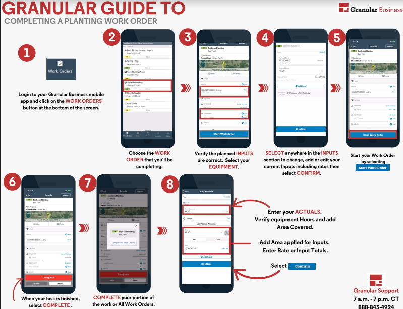 Planting Field Records on the Mobile App PDF