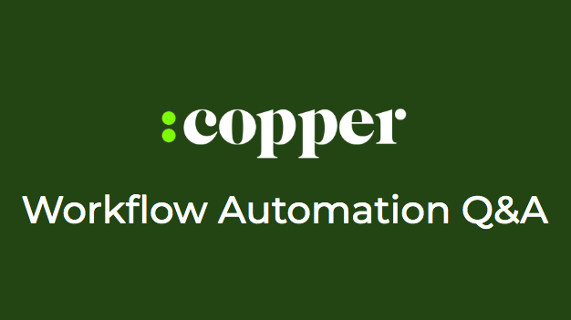 LIVE: Copper Automation Q&A - Tuesday