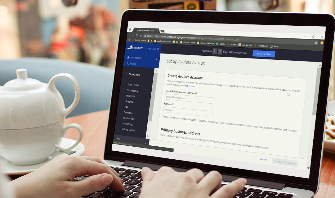 Set up AvaTax Update for BigCommerce