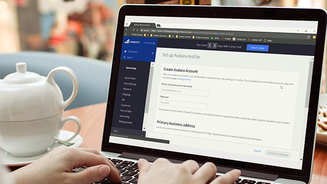 Set up AvaTax Update for BigCommerce