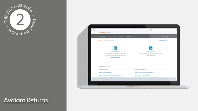 Maintain Avalara Returns - February 14, 2019