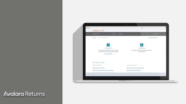 Upcoming Workshops- Avalara Returns Essentials