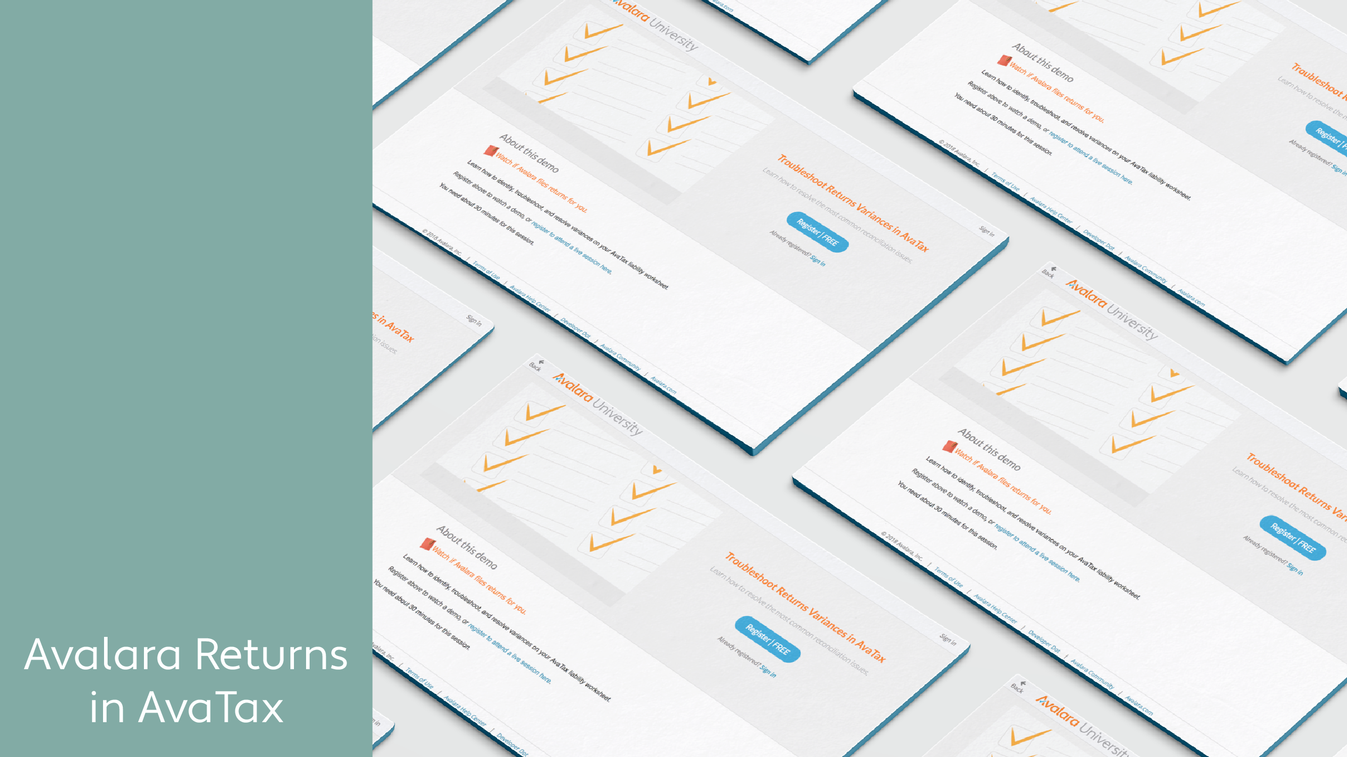 Set up Returns in AvaTax