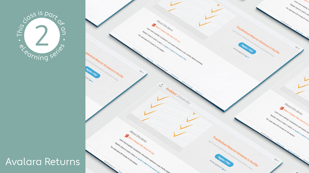 Prepare for Avalara to File Your Returns