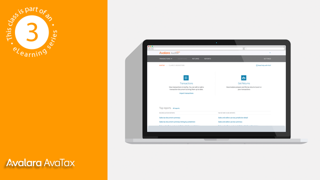 Reconcile AvaTax Update with your Accounting Software