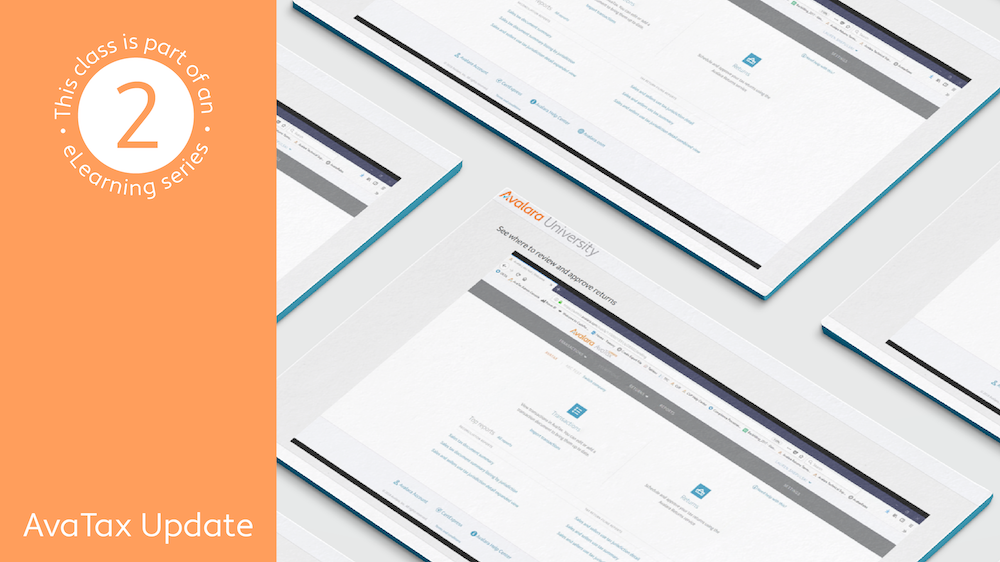 Manage Transactions with AvaTax Update