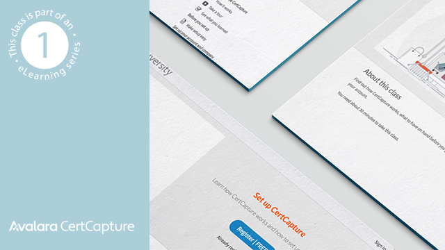 Set up CertCapture