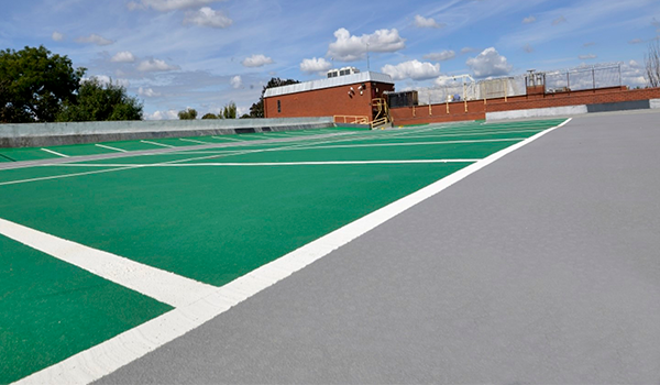 Pistas deportivas y carry bici