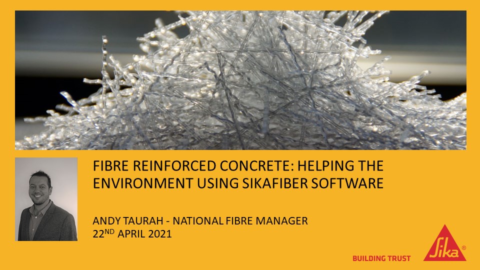 纤维增强混凝土:帮助环境使用SikaFiber®软件