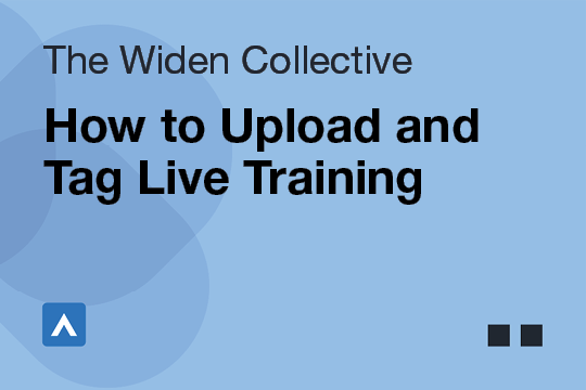 How to Upload and Tag Live Training