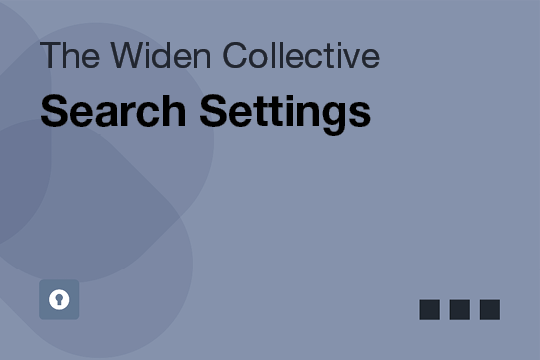 Search Settings