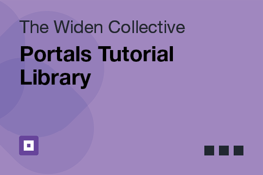 Portals Tutorial Library