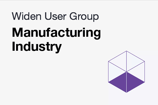 WUG: Manufacturing Industry Discussion
