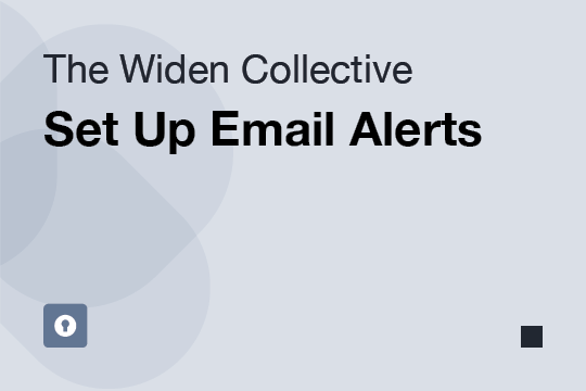 Set Up Email Alerts