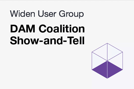 WUG: DAM Coalition Show-and-Tell