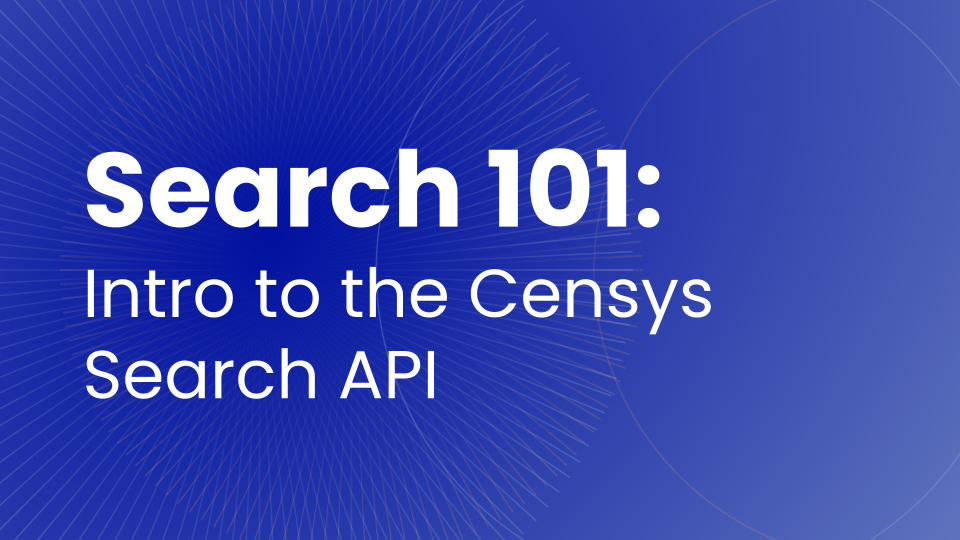Censys Academy