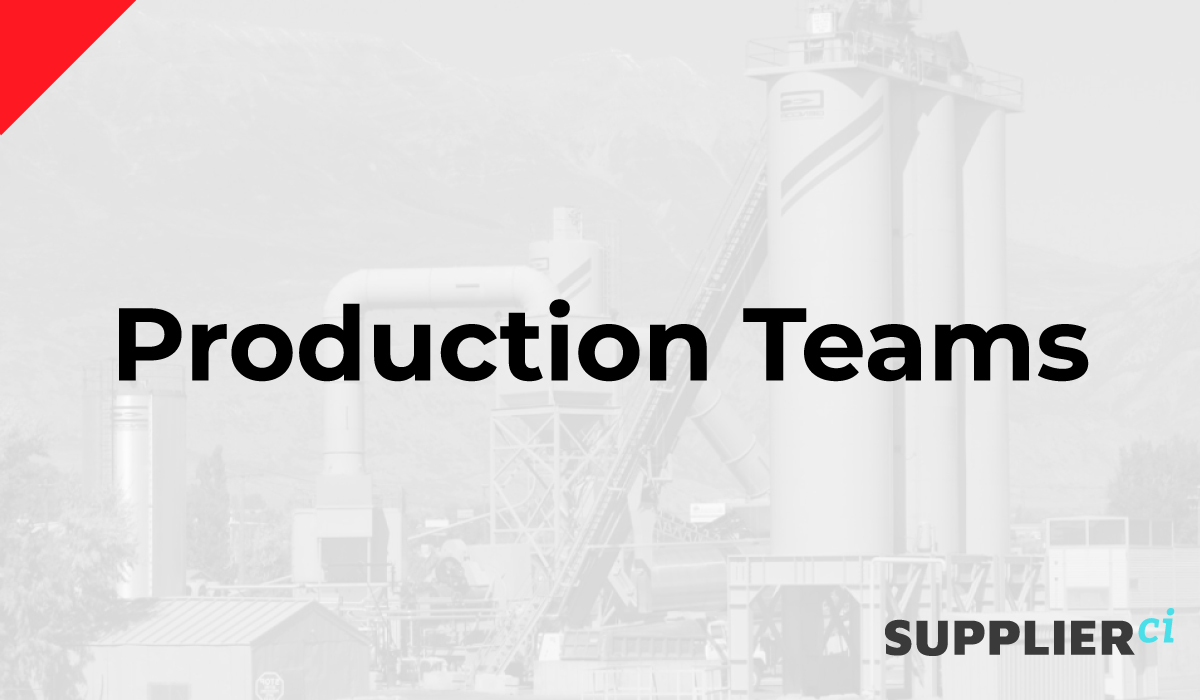 Production Teams with SupplierCI