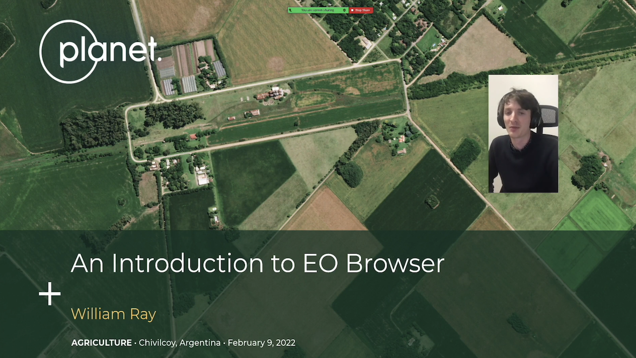 Introduction to the EO Browser on Sentinel Hub