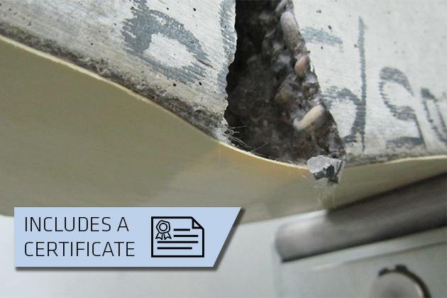 全粘合防水膜。试验