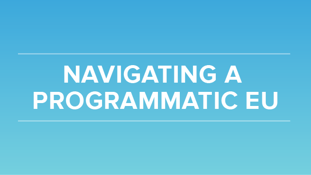 6 Key Insights to Navigating a Programmatic EU