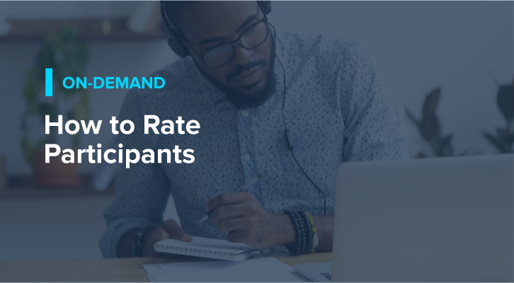 How to Rate Participants