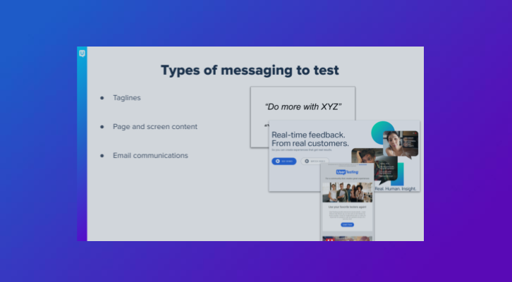 Testing Your Messaging
