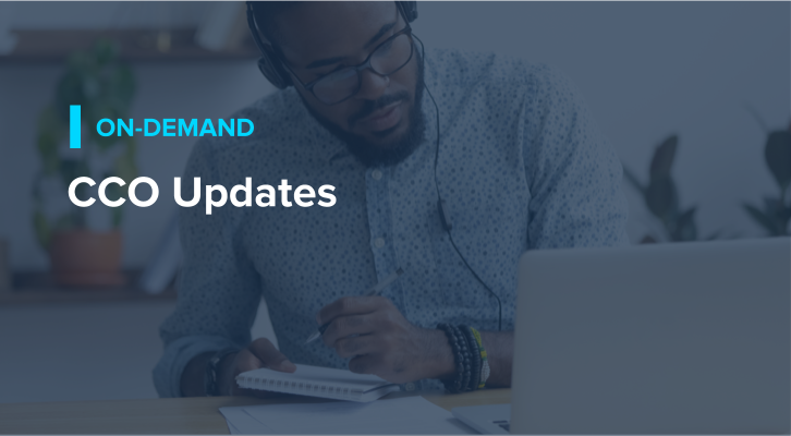 CCO Updates