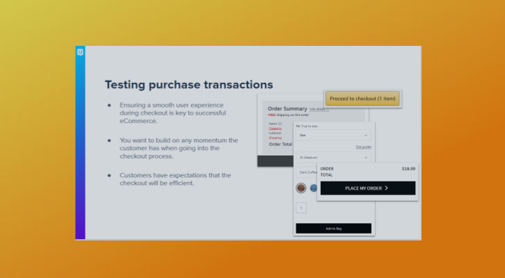 How to Test Purchase Transactions