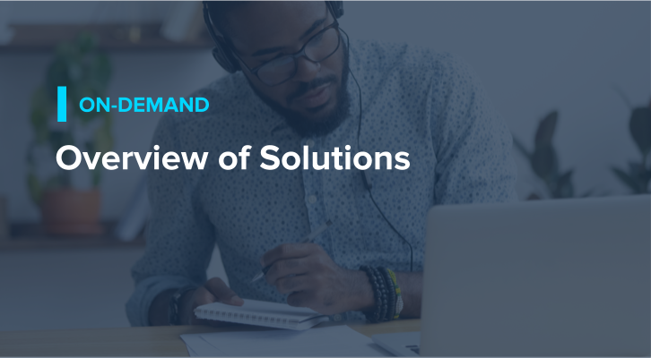 Overview of Solutions