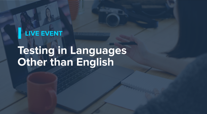 Testing in Languages Other than English