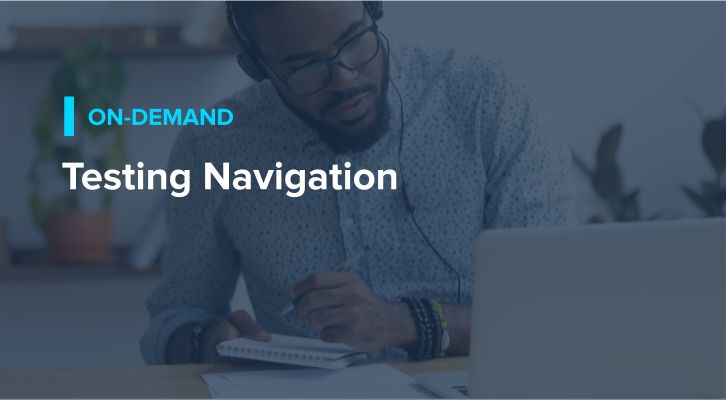 Testing Navigation