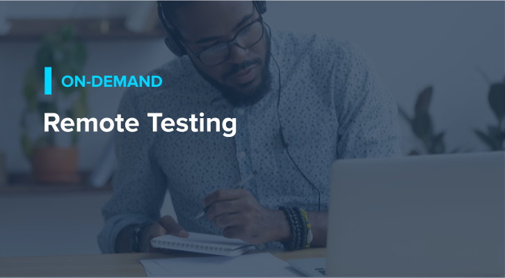 Remote Testing