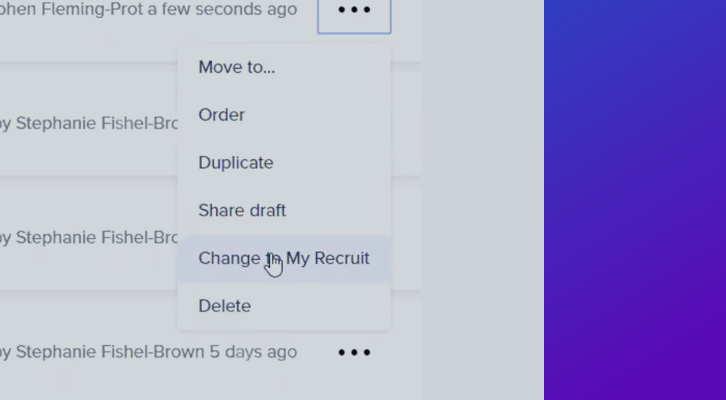 How to Switch Between My Recruit and the UserTesting Panel