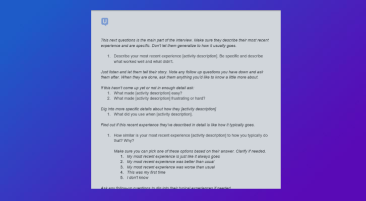 Writing a Live Conversation Script