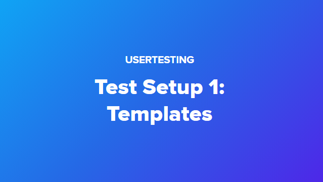 How to Use Test Plan Templates in Insight Core