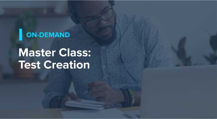 Master Class: Test Creation