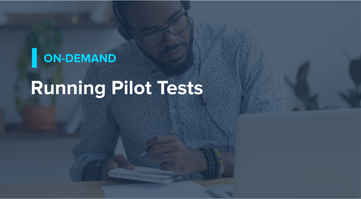 Running Pilot Tests