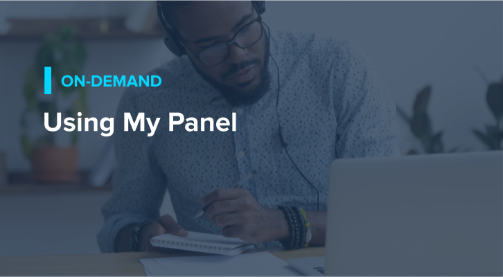 Using My Panel