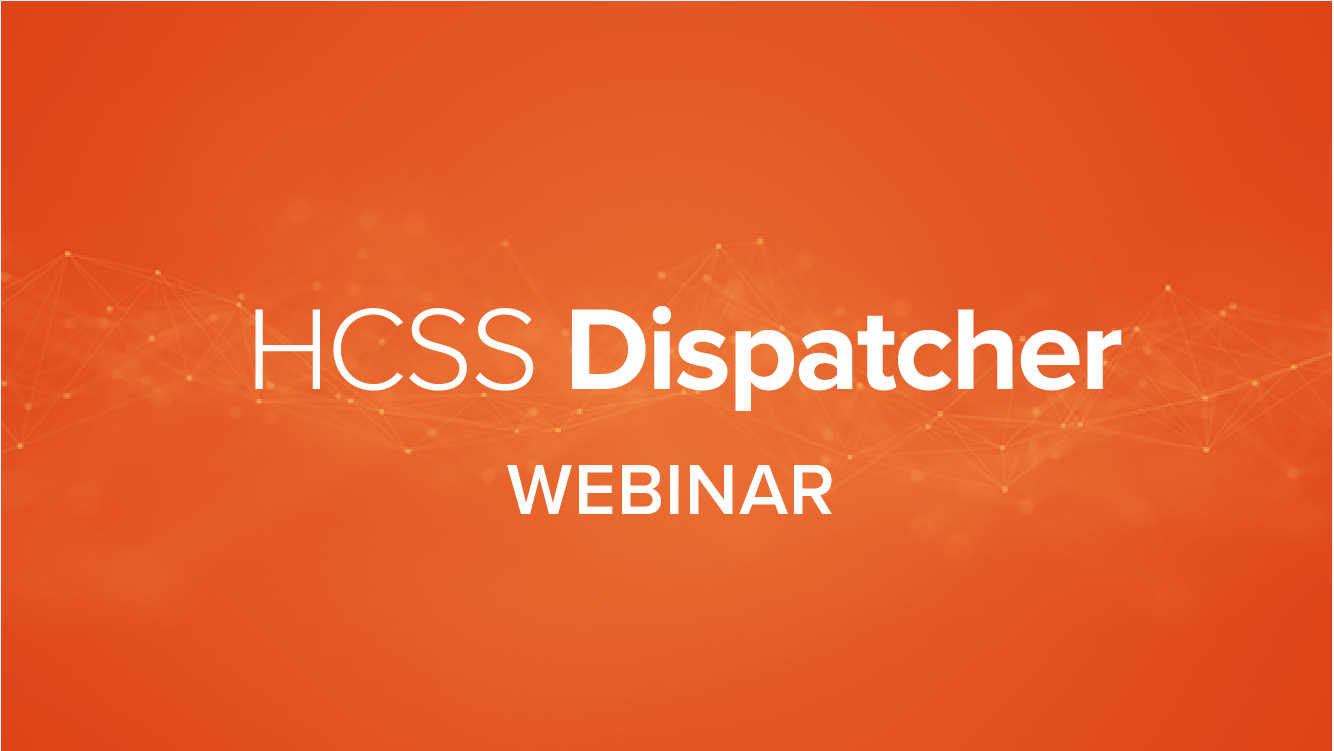 What's New - HCSS Dispatcher 2018