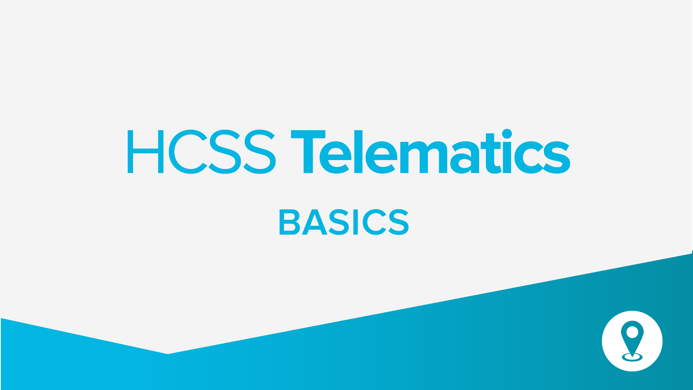 Introduction to Telematics and Credentials